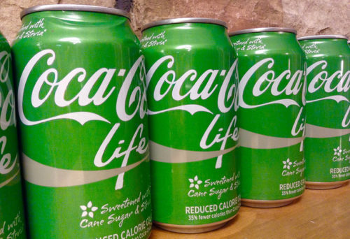 Sugars derived from stevia are being widely incorporated into leading soft drinks such as Coca Cola Life and Pepsi True. Mike Mozart via Flickr
