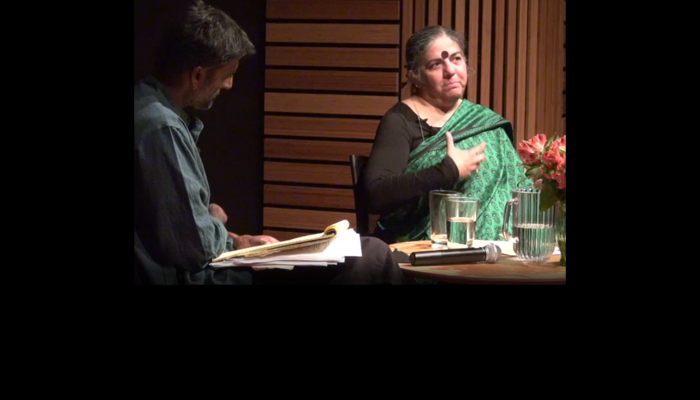 Video: Corporate Biotech Green vs. Ecological Green – Vandana Shiva & Gopal Dayaneni