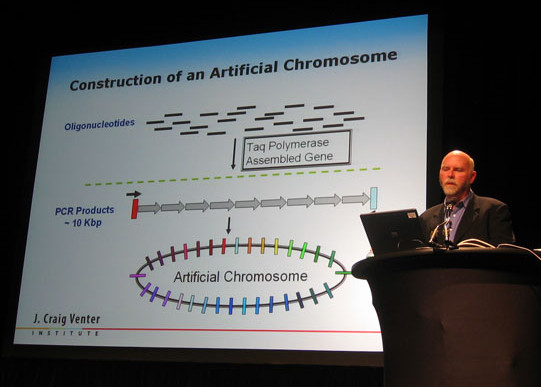 Craig Venter Lays an Easter Egg