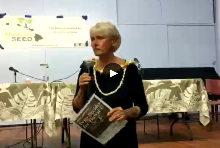 Watch: Gene Drives out of Hawaii Public Meeting